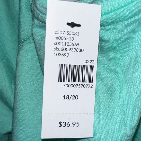 Lane Bryant Livi Activewear Poof Short Sleeve Banded Bottom Slub Shirt (18/20) - Picture 7 of 10